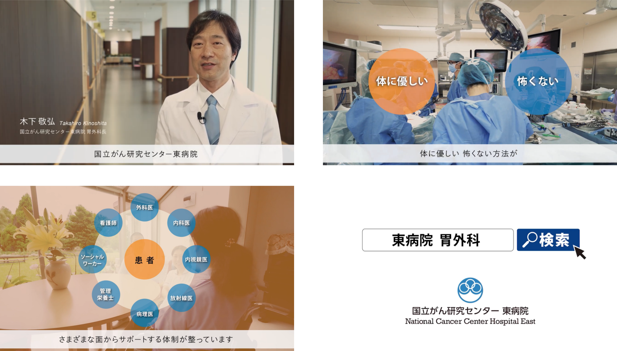 国立がん研究センター東病院 胃外科 プロモーションビデオ
